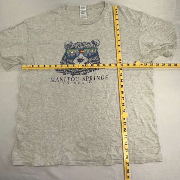 Delta Manitou Springs Colorado Tourist Shirt Size XL Unisex Vacation Mountains - Picture 6 of 6